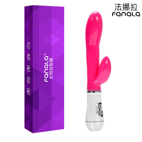 Fanara G-spot variable frequency double shock rabbit vibrator female masturbation massager adult sex toys wholesale