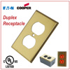 Professional Supply COOPER/EATON Metal Outlet end box panel