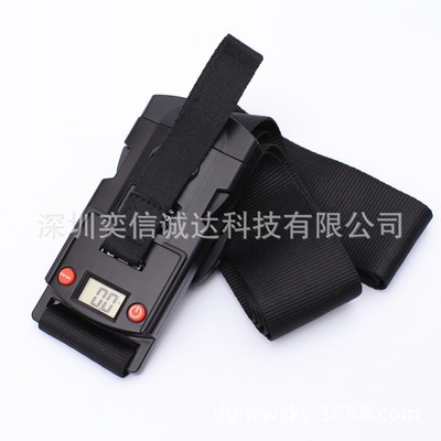 新款行李绑带称 密码锁电子秤 密码锁箱包行李带秤 一字打包带