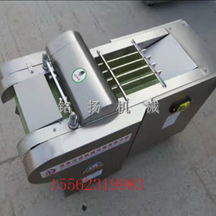 全自动果蔬切片机规格 蔬菜酱菜切丝加工专用设备