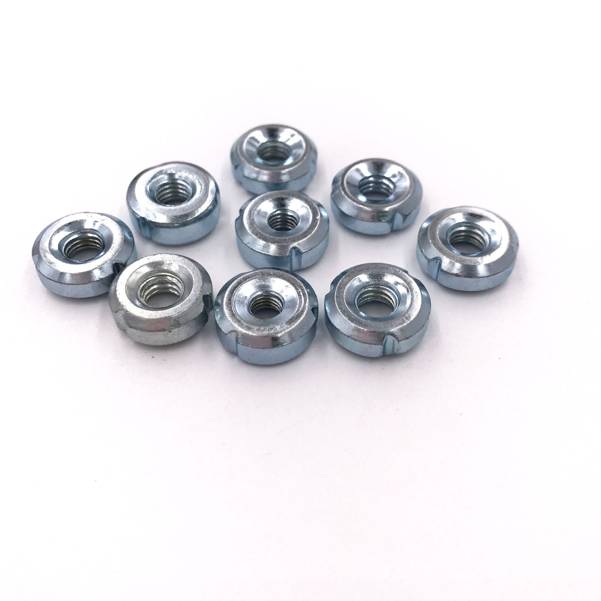 源头厂家批发内套牙圆螺内牙M5 M6 M8 1/4-20 5/16牙焊接管塞螺母