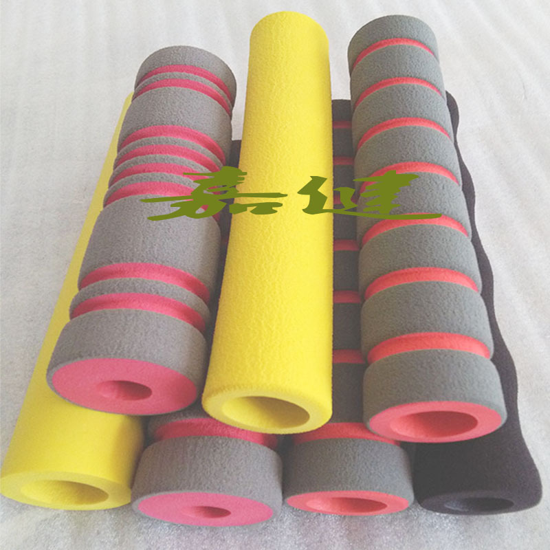 时尚多种EVA橡塑发泡管彩色nbr雪铲泡棉保护套  跳绳海绵手柄握把