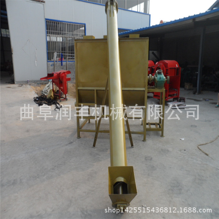 减速机饲料混合机 卧式饲料混合机 饲料搅拌机定做厂家