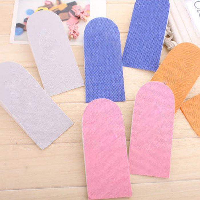 彩色EVA2.5厘米隐形内增鞋垫 男女通用半垫后跟垫批发