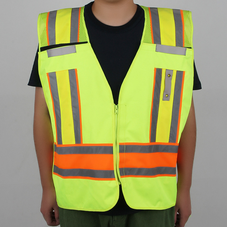 Retroreflective safe vest for work