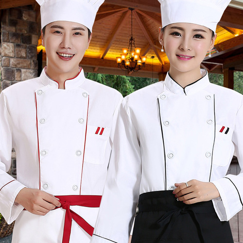 Wholesale suppliers provide chef coats, long-sleeved chef uniforms for autumn and winter, short-sleeved chef workwear for hotels, restaurants, kitchens, and canteens.