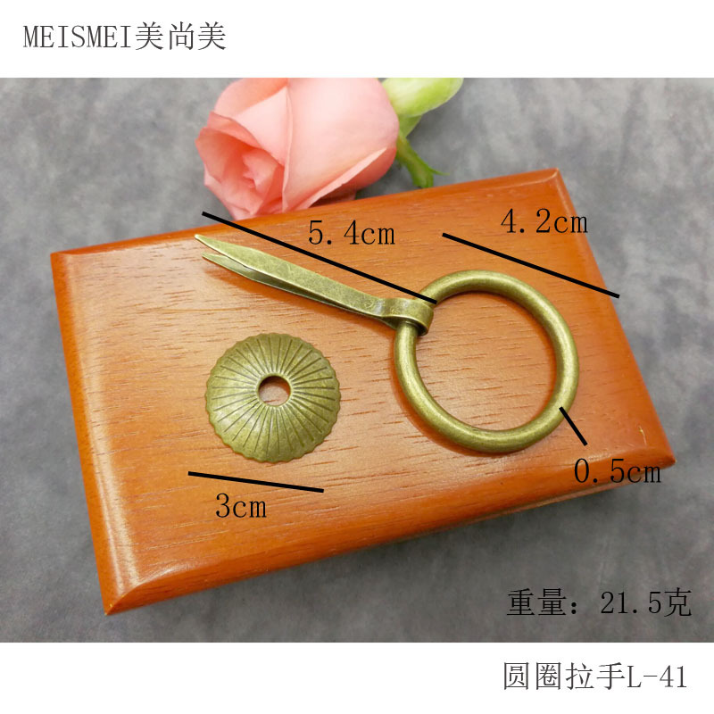 Copper antique furniture