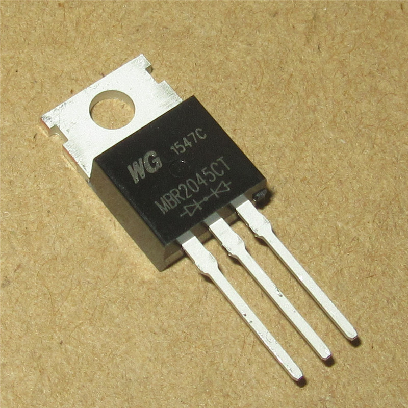 供应肖特基二管WGMBR2045CT 45V 20A TO220代替安森美MBR2045CT