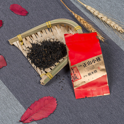 Lapsang Souchong Tea wholesale black tea Wuyishan box-packed 108g Lapsang Souchong Loose tea A generation of fat