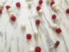 Wool ball sibling: red+white