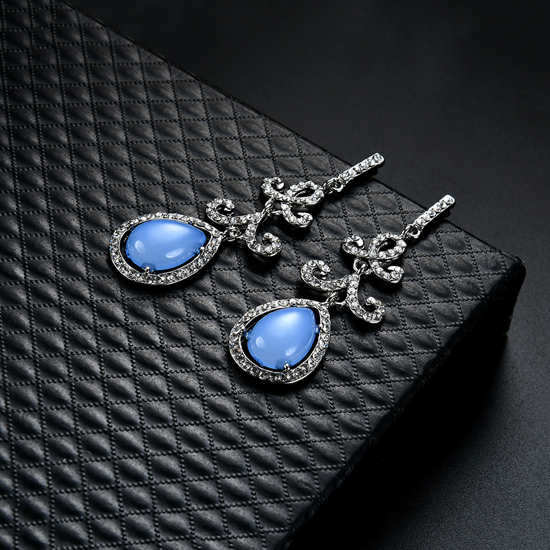 Occident and the United States alloy plating earring (61179392)NHLP0818-61179392