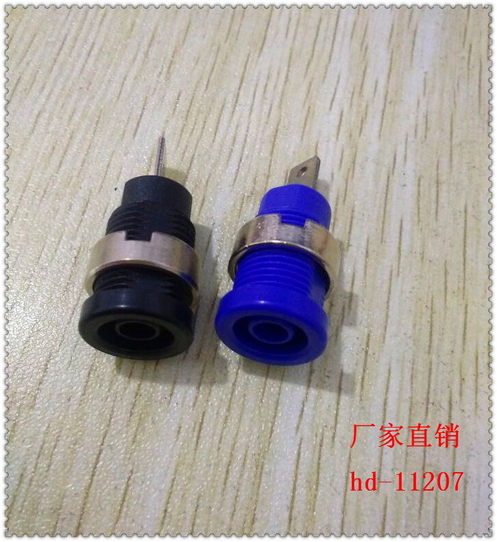 4mm接线柱、接线插座、高质量高压安全型面板香蕉插座视频音频插