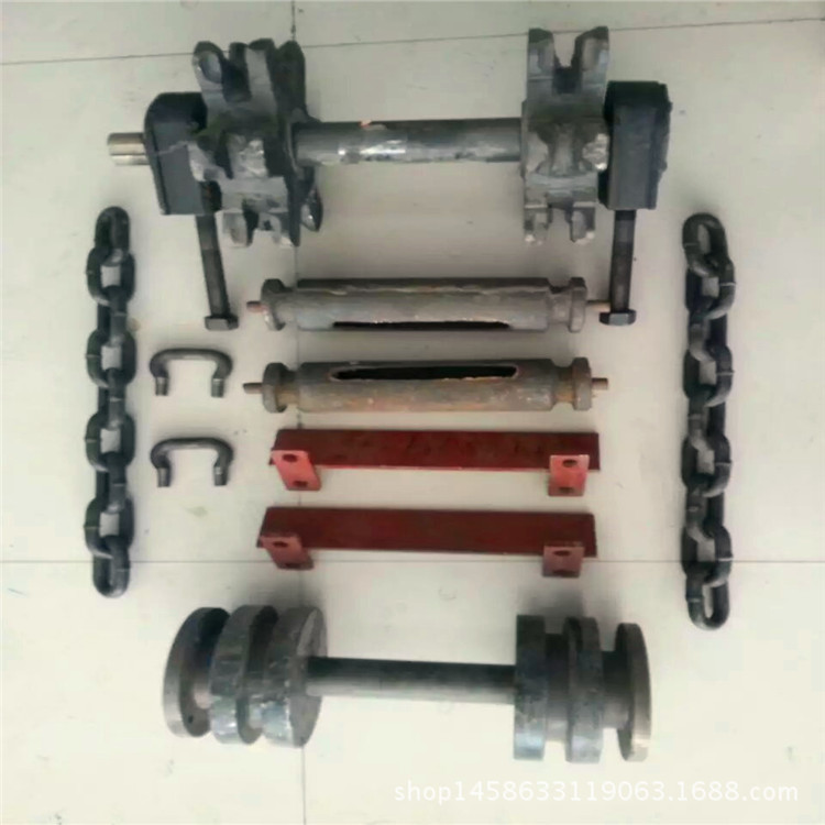 供应分层给煤传动链条 10吨燃煤永宁锅炉配件厂 夹板炉排规格