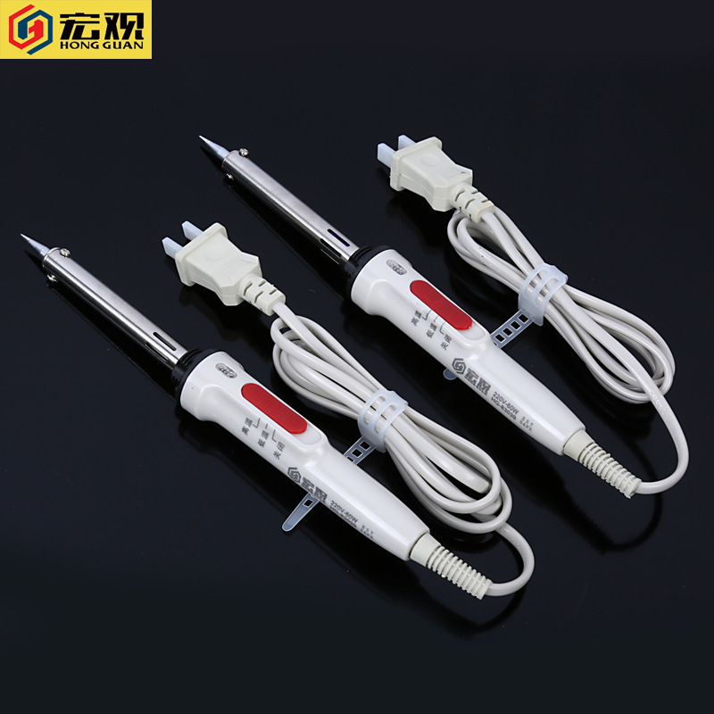 30/40/60W宏观可调温电烙铁 恒温烙铁套装带开关厂家直销焊接工具|ms