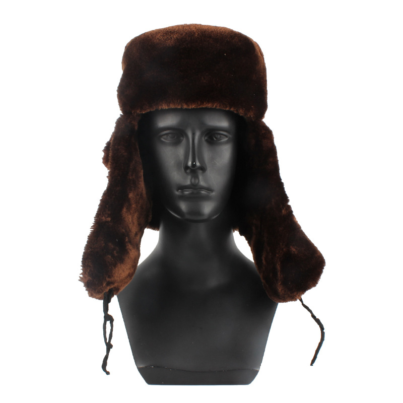 冬季棉安全帽ABS帽壳防砸保暖皮革面羊剪绒加绒雷锋帽冬季棉帽