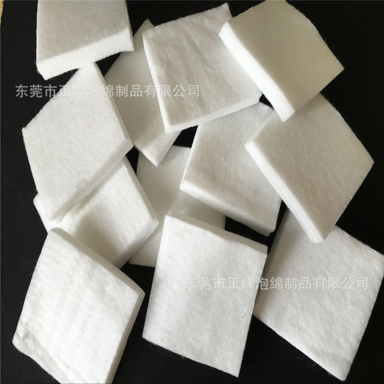 长期生产 打孔圆形纤维绵片 香薰精油纤维海棉片 吸水撒香海绵片