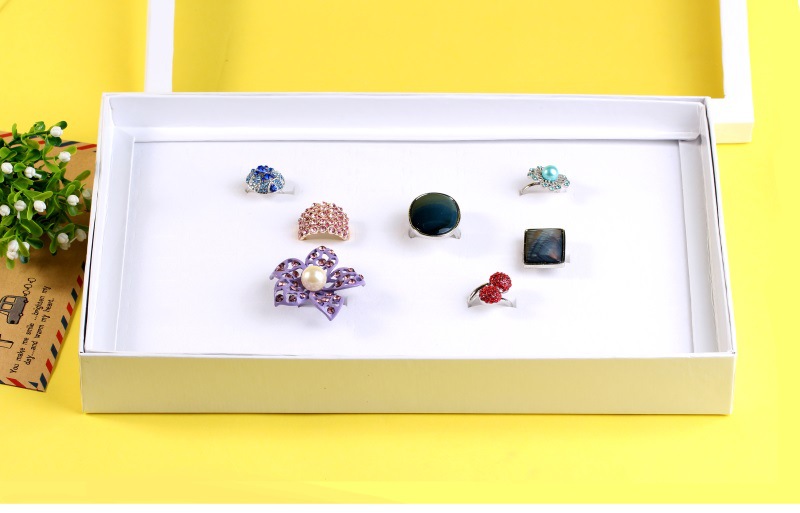 Shop Display Box 100 Hole Ring Display Box Transparent World Cover Dust Box Wholesale Nihaojewelry display picture 8