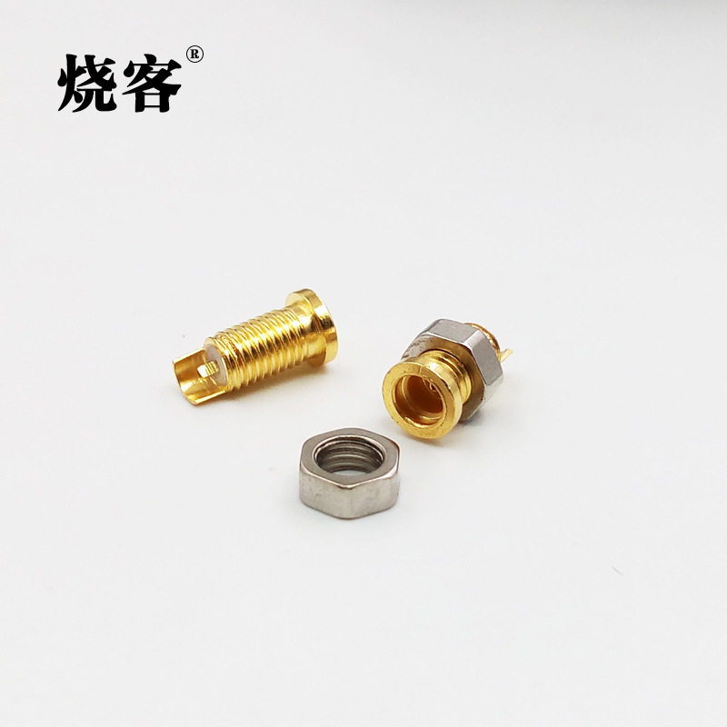 2017 New Universal Universal Shure Pin Socket Mother Seat mmcx Pure Copper Gold Plated Built-in Threaded Nut 2017 New Universal Universal Shure Pin Socket Mother Seat mmcx Pure Copper Gold Plated Built-in Threaded Nut