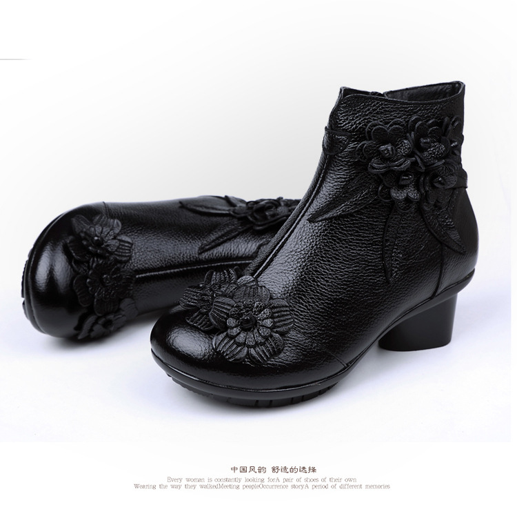 Bottes femme TRANQUILLEMENT en En cuir - Ref 3355144 Image 31