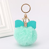 Keychain with bow, fashionable accessory, pendant, European style, wholesale