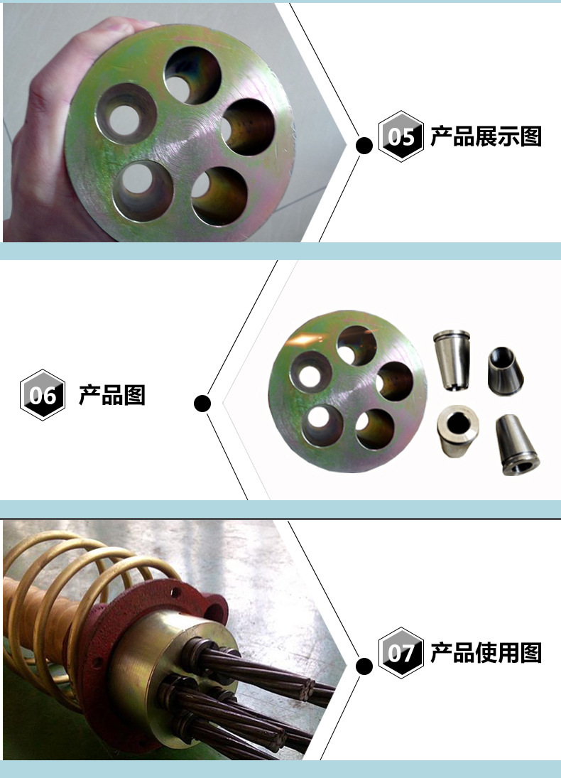 单孔夹片锚具,镦头锚具,挤压锚具_大山谷图库
