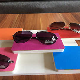 新款五彩雪弗板 自由组装眼镜橱窗陈列道具展示道具 厂家直供