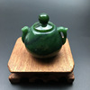 Jasper from Khotan district, pen, teapot, jewelry jade, tea set, natural ore