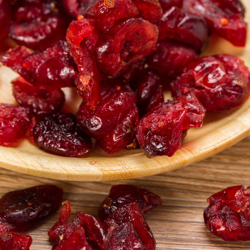 Wholesale Dried Cranberries Dark Red Quarter Slices Baking Ingredients Daily Nut Ingredients