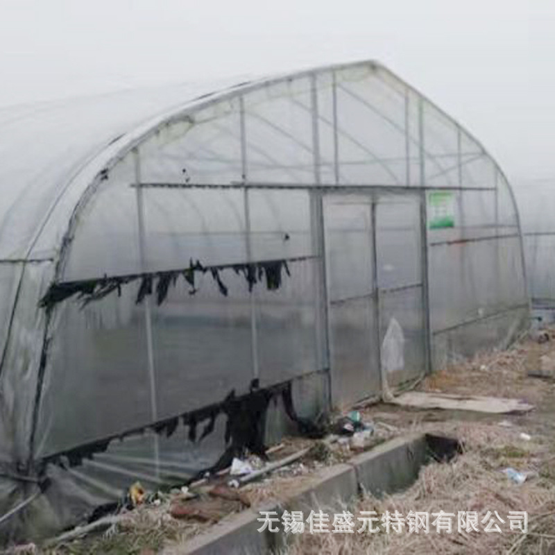 温室大棚管 镀锌种植养殖大棚钢管 无锡6寸韧性易折弯大棚管