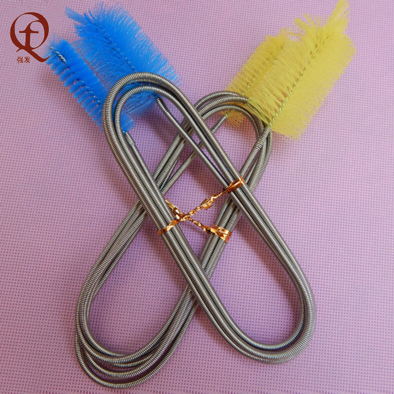 双头弹簧刷 水管清洁弹簧刷  水族弹簧刷 鱼缸管道弹簧刷