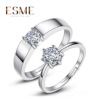 Diamond wedding ring for beloved, Korean style, wholesale