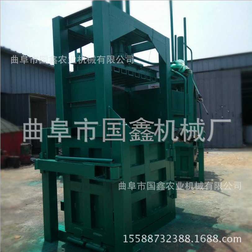 营口工业垃圾塑料压缩打包机 200型下压式液压打包机
