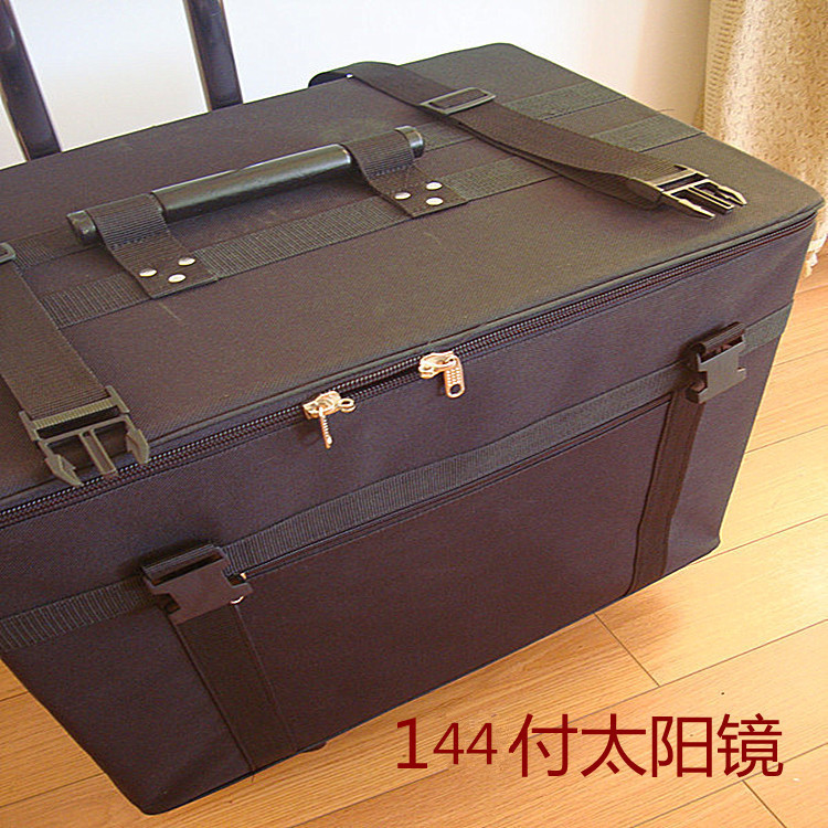 Factory supply sunglasses display box fiberboard nylon glasses trolley case can hold 144 glasses