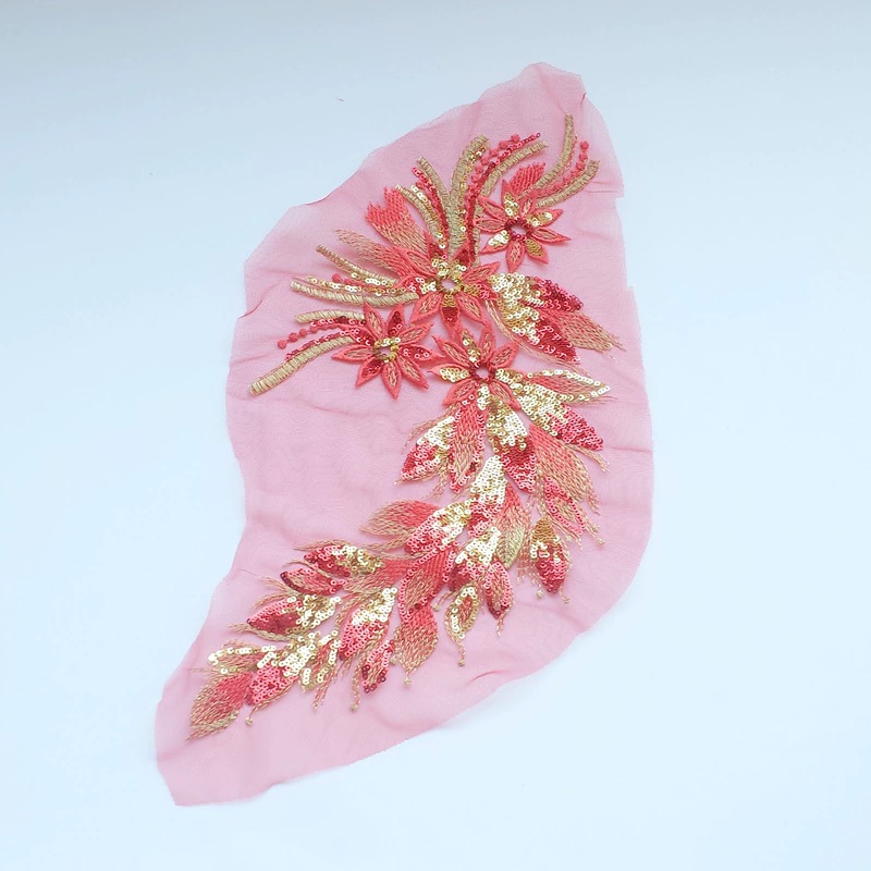 Ноутбук, ногти sequins, чонсам, наклейка, с вышивкой, цветочный, оптовая
