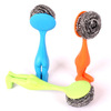 Creative home shy villain Washing pot brush brush brush brush, dishwasher, wipers steel wire ball