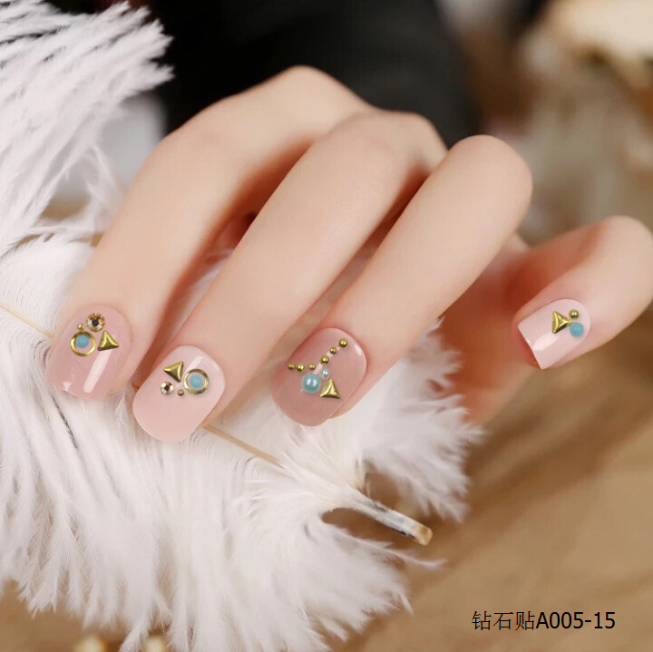 Diamond nail stickers, super shiny Japanese design, diamond stickers, self-adhesive nail drill, in stock, wholesale and customization detail image 19