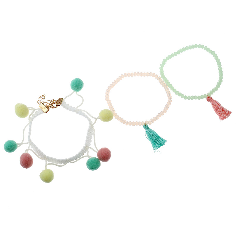 Fashion OL crystalBracelet (Mixed color)NHNNZ3009-Mixed color