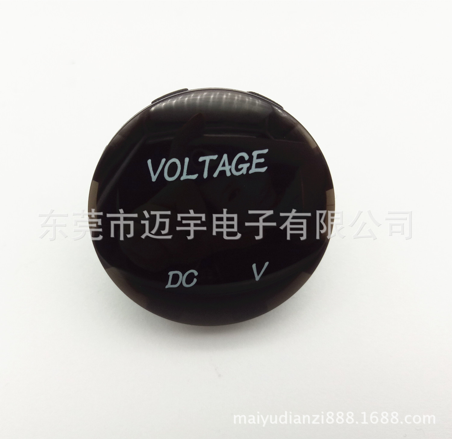 汽车船舶改装电瓶电压表 5-29V电压显示 防水好 三位数字电压仪表