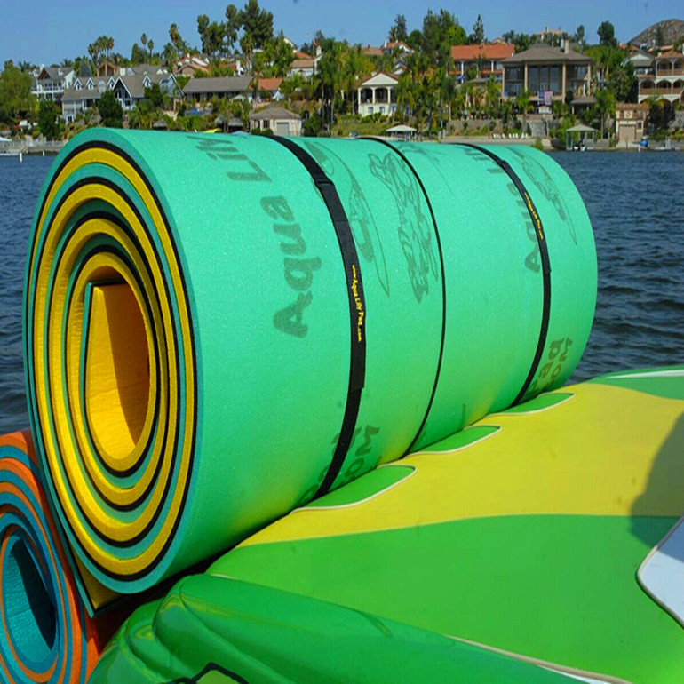 Aquatic Floating Bed  XPE Floating blanket,Men's running mat,Floating row Floating mat on water