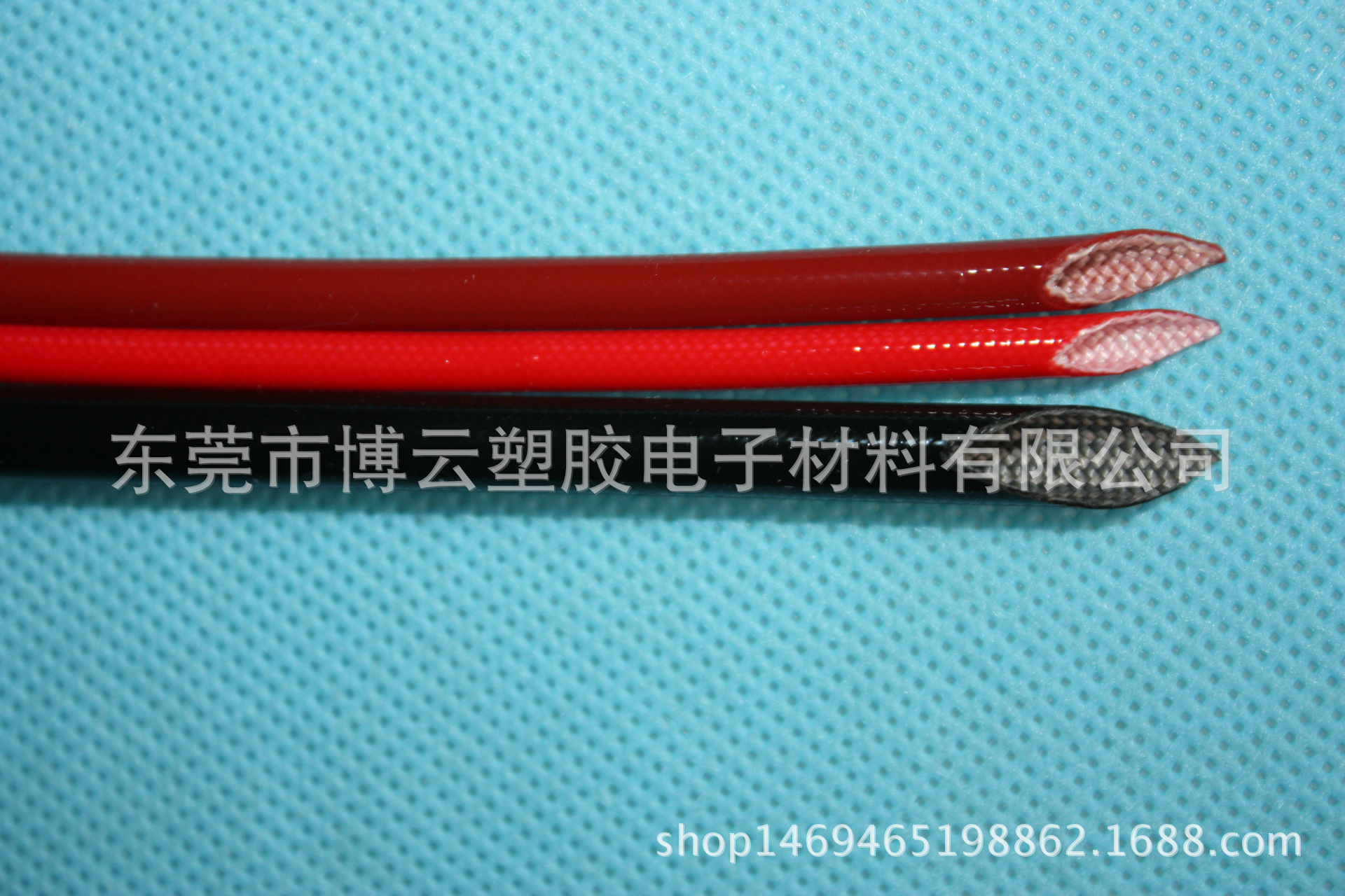 黑色阻燃玻璃纤维管 耐高温200度纤维套管硅管 白色自熄绝缘套管