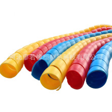 护套胶管 洗车机高压油管缠绕管 线缆护皮 液压胶管螺旋保护管套