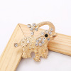 High-end metal brooch, clothing, accessory, pin lapel pin, Korean style, European style