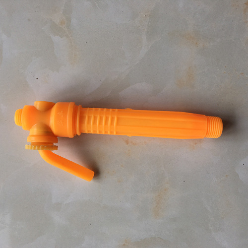 Agricultural Electric Sprayer Handle Switch Yellow Rotary Valve Internal and External Thread Switch Backpack Accessories Handle