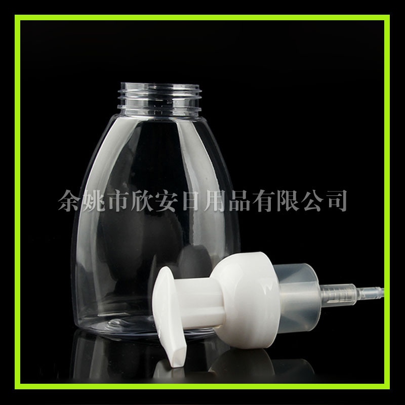 300ml倒三角形泡沫瓶 洗手液起泡瓶  洗手液瓶 洗发水发泡瓶300ml