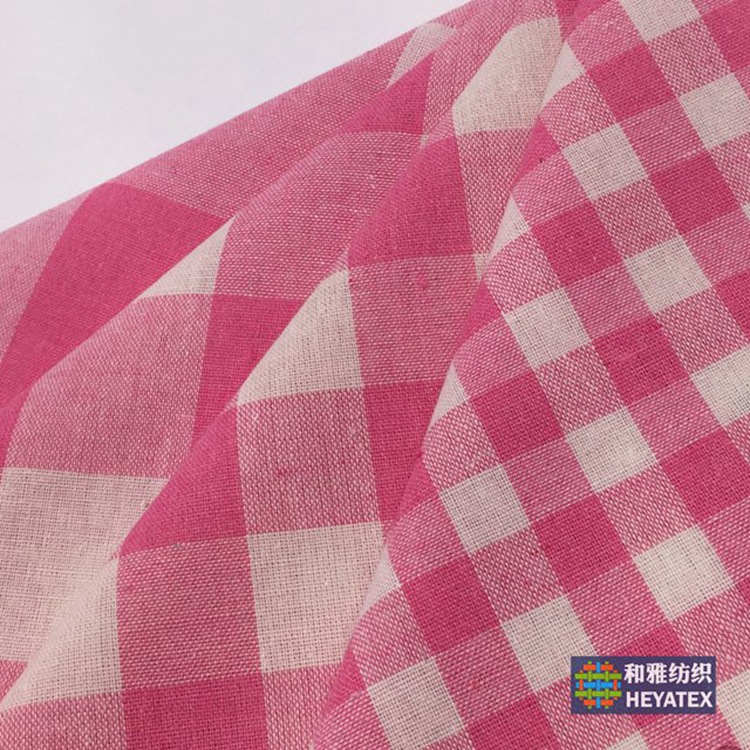 经典21支色织布朝阳格子布 衬衫服装鞋帽工艺品面料 H4478