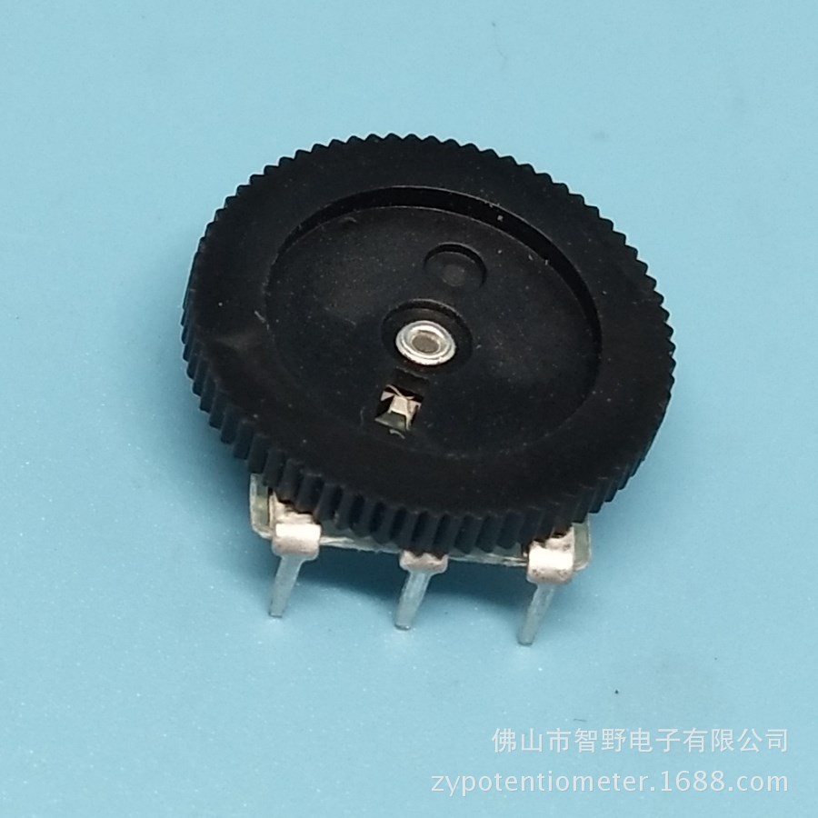 供应拨盘电位器B10K 100K 16*2微调电阻
