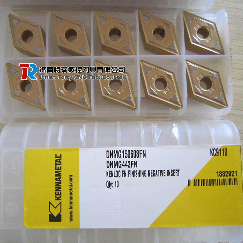批发美国肯纳合金刀粒DNMG150604MP KCM25B数控车削刀片