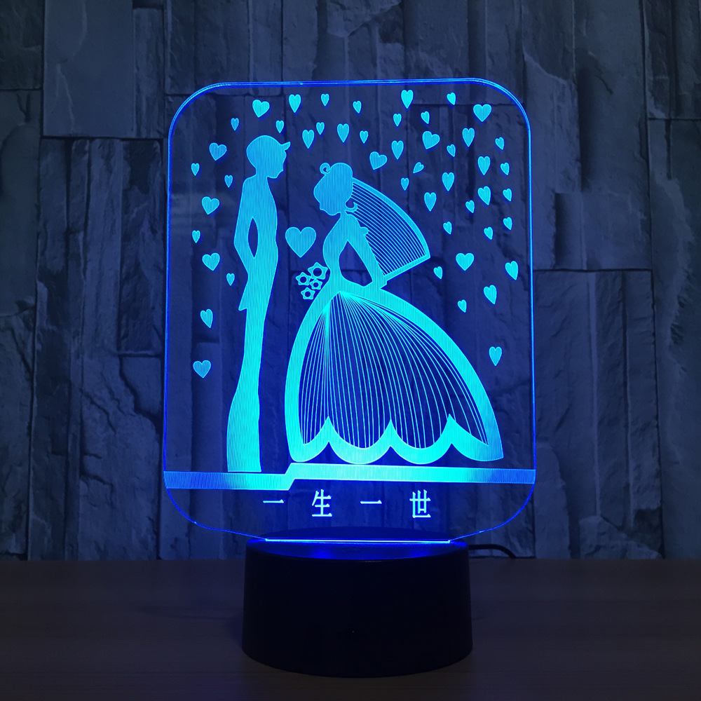 创意节能 智能家居LED灯 触摸USB充电