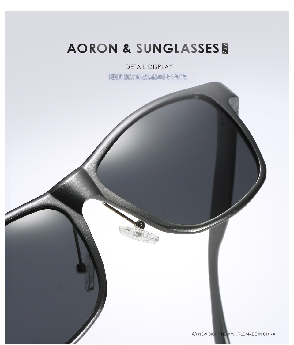 Gafas de sol polarizadas para ciclismo y pesca de aluminio_voghion.com