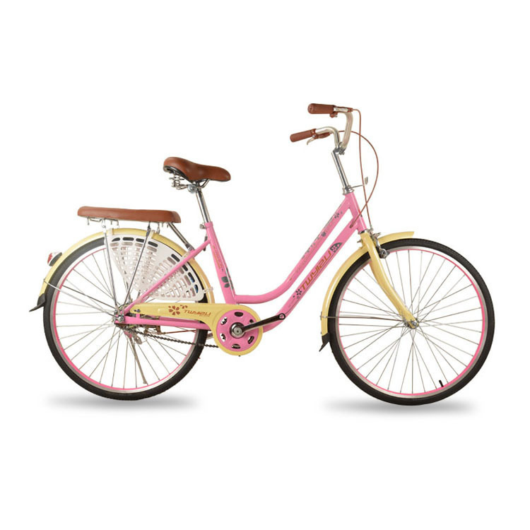 New Stock Korean Style Carbon Steel Bicycle 24 Inch Ladies Women's Bicycle Ladies Commuter Bicycle